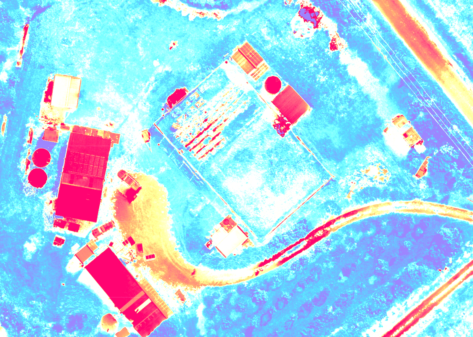 Multispectral mapping example